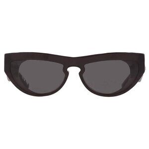 New Authentic Burberry Dark Grey Cat Eye Ladies Sunglasses BE4422U 411287 58 BE4